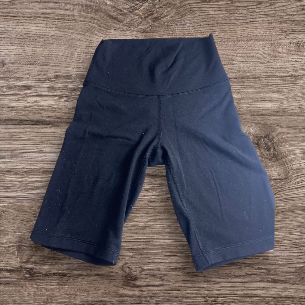 TNA Black High-Rise Bike Shorts – Size XS